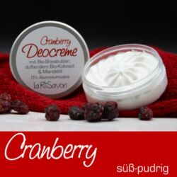 Körperpflege DEO-CREME
