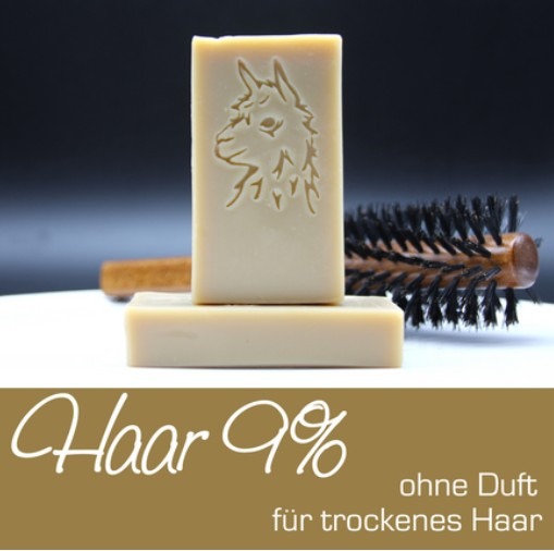 Körperpflege Alpaka Keratin Haarseife