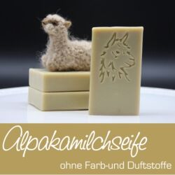 Körperpflege Alpaka Keratin Seife ohne Duftstoffe